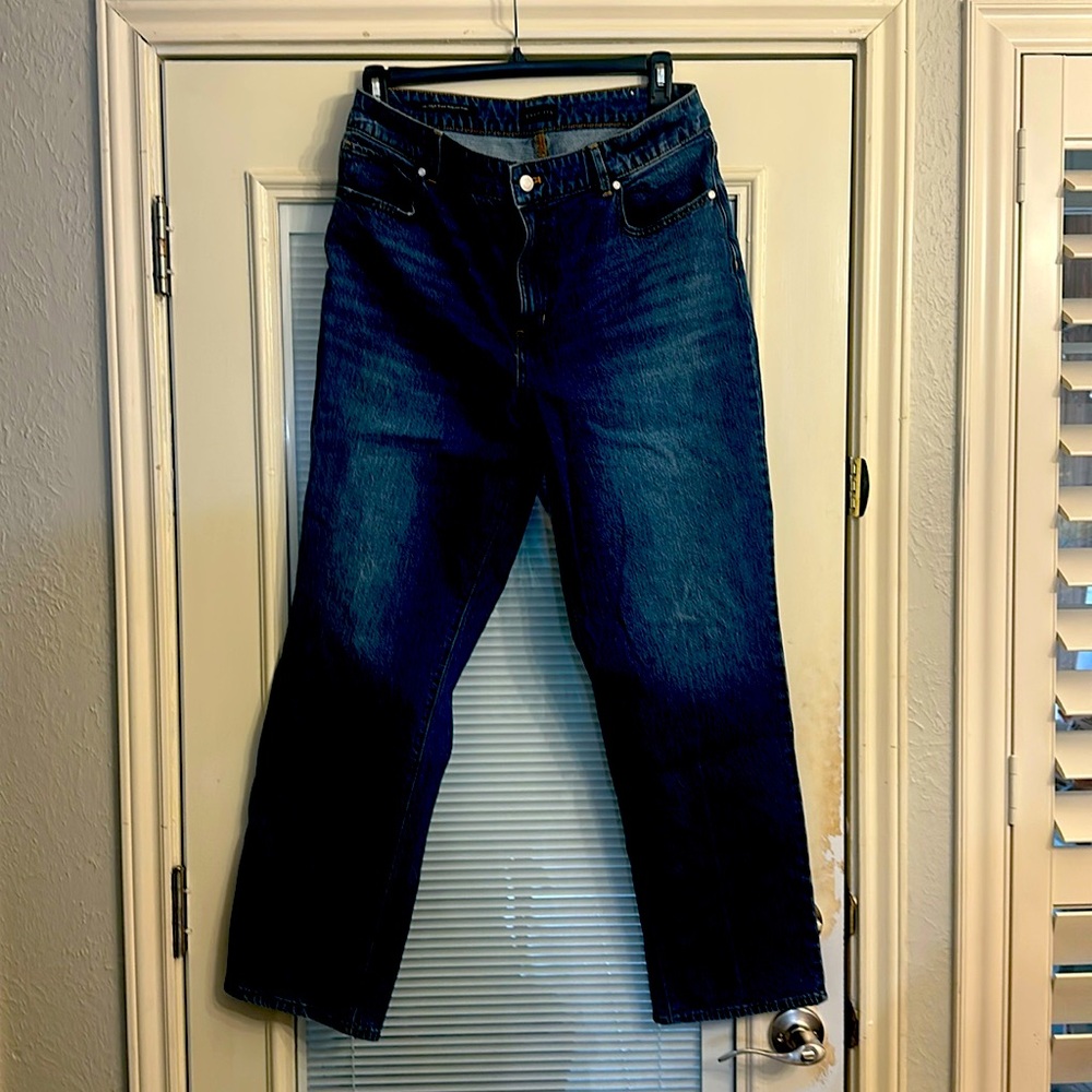 Talbots size 14 high waisted relaxed jean